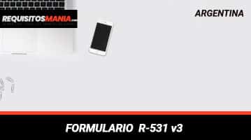 Formulario R-531 v3 