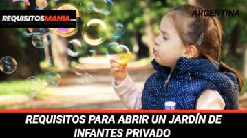 Requisitos para abrir un jardín de infantes privado