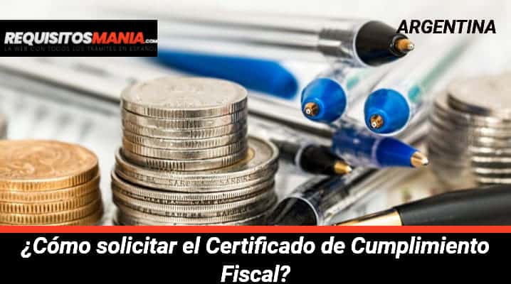 Certificado de cumplimiento fiscal 