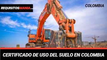 Certificado uso del suelo
