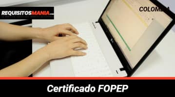 Certificado FOPEP 