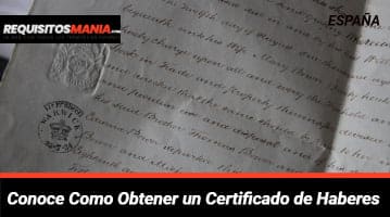 Certificado de Haberes