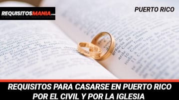 Requisitos para casarse en puerto rico 