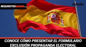 Formulario Exclusión Propaganda Electoral