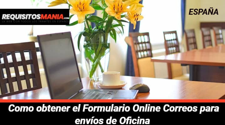 Formulario Online Correos 			 			