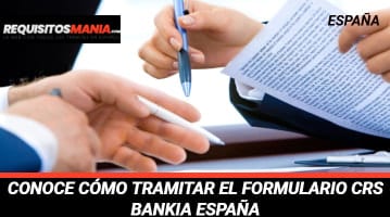 Formulario CRS Bankia