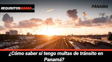 Como saber si tengo multas de tránsito en Panamá 			